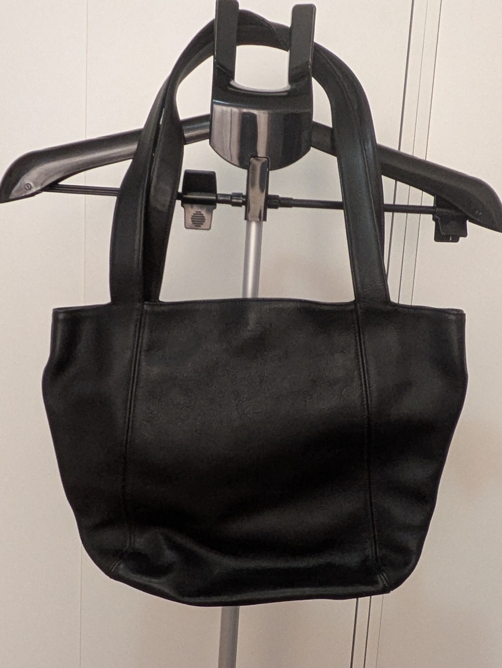 Vintage Coach Black Leather Lexington 4181 Tote Bag(Cowhide Leather)